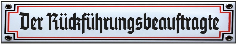 „Der Rückführungsbeauftragte“
