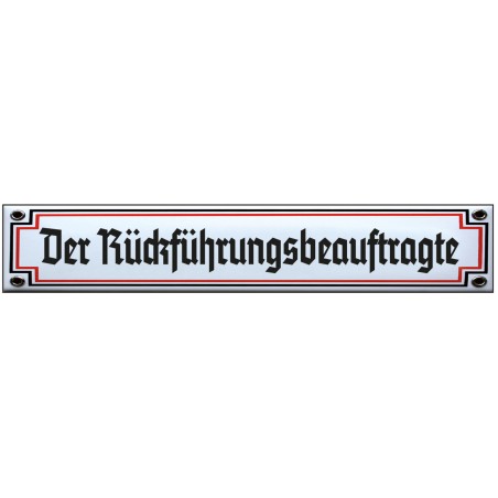 "Der Rückführungsbeauftragte"