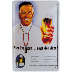 "Bier ist gut, sagt der Arzt"