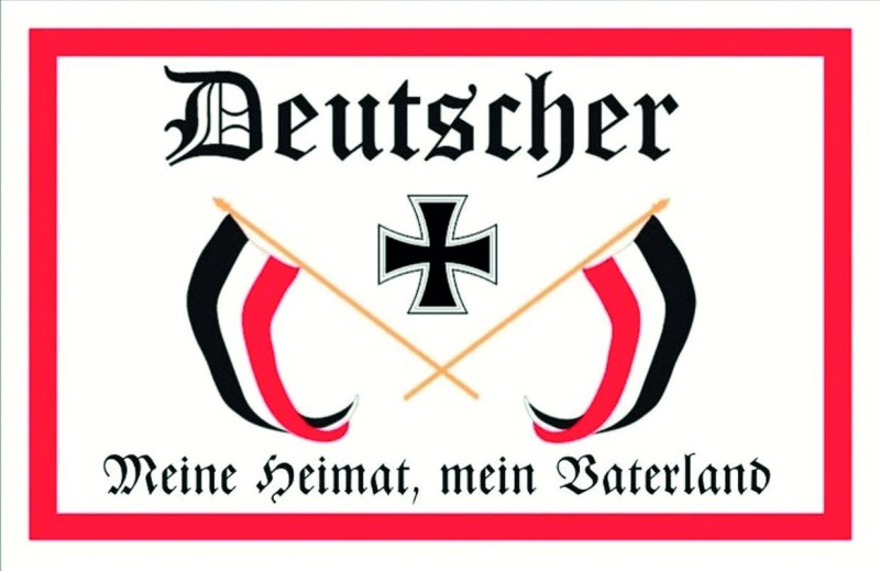 "Deutscher - Meine Heimat, mein Vaterland"