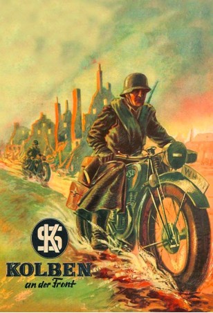 "Kolben an der Front"