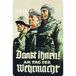 "Dankt ihnen am Tag der Wehrmacht"