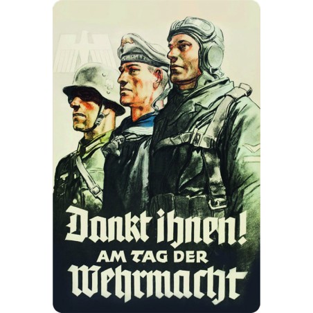 "Dankt ihnen am Tag der Wehrmacht"