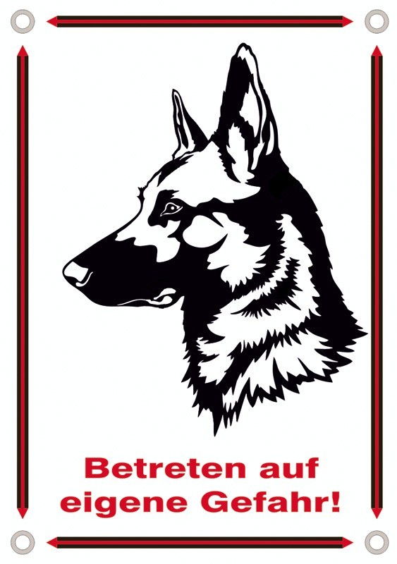 „Betreten auf eigene Gefahr"