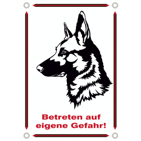 „Betreten auf eigene Gefahr"