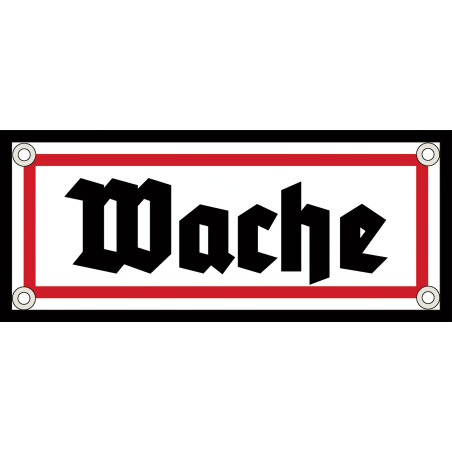 "Wache" 8 x 20 cm