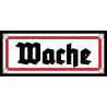 "Wache" 8 x 20 cm