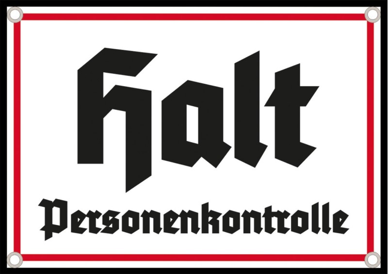 „Halt – Personenkontrolle“