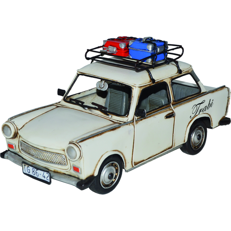 Trabant mit "Ausreisegepäck