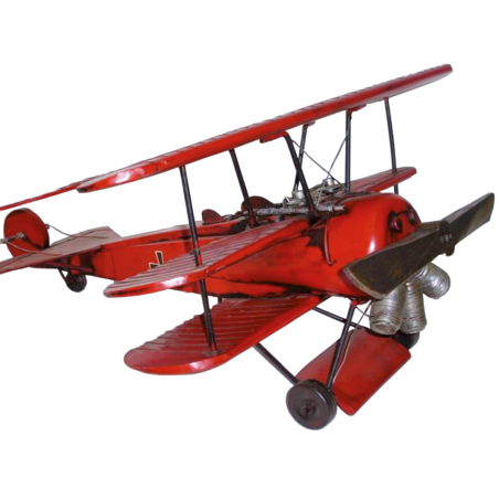 "Dreidecker-Jagdflugzeug "Roter Baron"