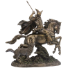 Odin auf Sleipnir mit Wolf