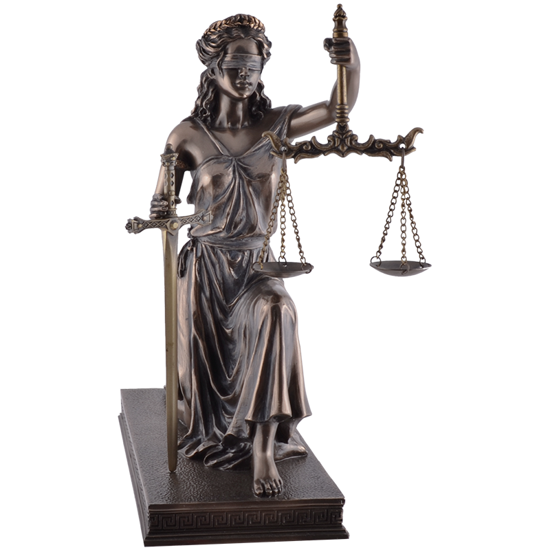 "Justitia - Göttin der Gerechtigkeit"