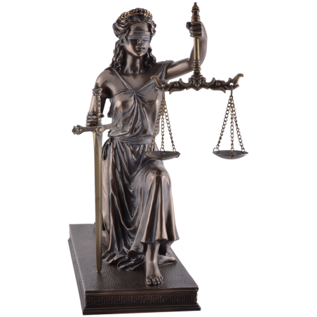 "Justitia - Göttin der Gerechtigkeit"