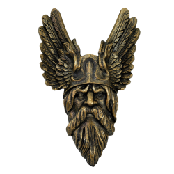 Odinsmaske bronziert