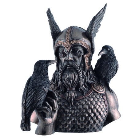 "Odin mit Hugin und Munin"