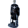 "Templerritter mit Schild und Schwert"