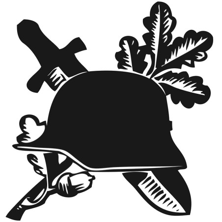 "Stahlhelm mit Schwert"
