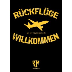 "Rückflüge Willkommen"10 Stück