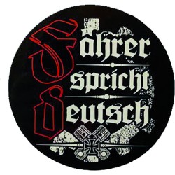 "Fahrer spricht Deutsch"