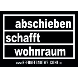 "Abschieben schafft Wohnraum"
