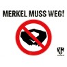 "Merkel muss weg, Raute", 10 Stück