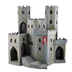Ritterburg mit Spielfiguren