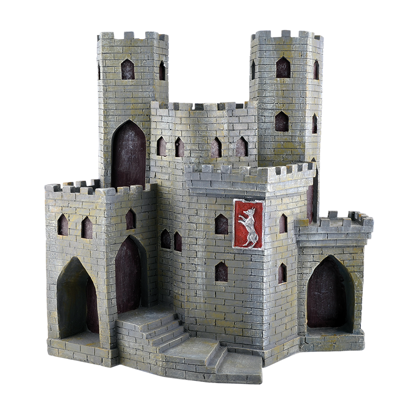 Ritterburg mit Spielfiguren