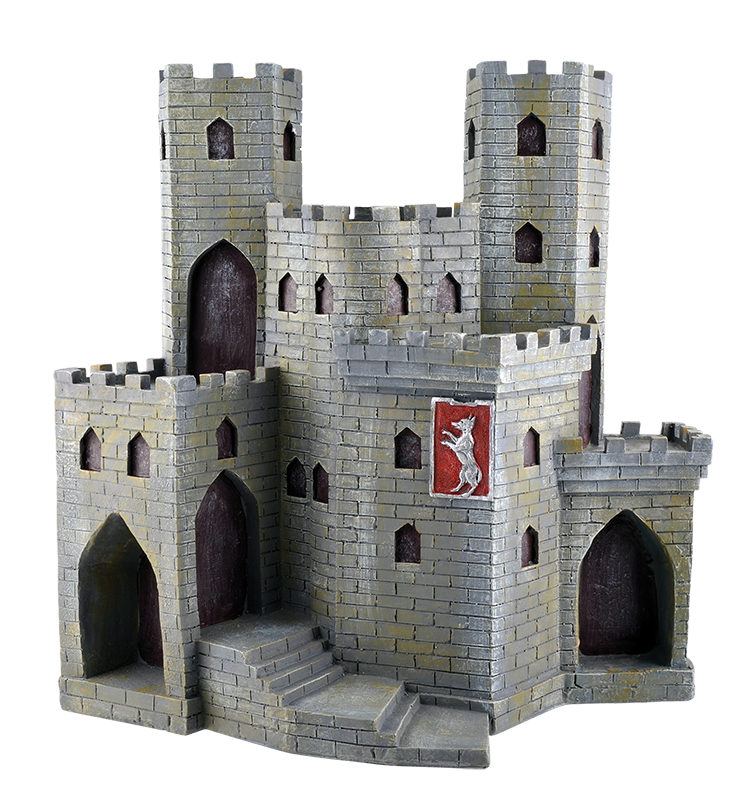 Ritterburg mit Spielfiguren