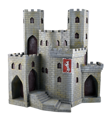 Ritterburg mit Spielfiguren