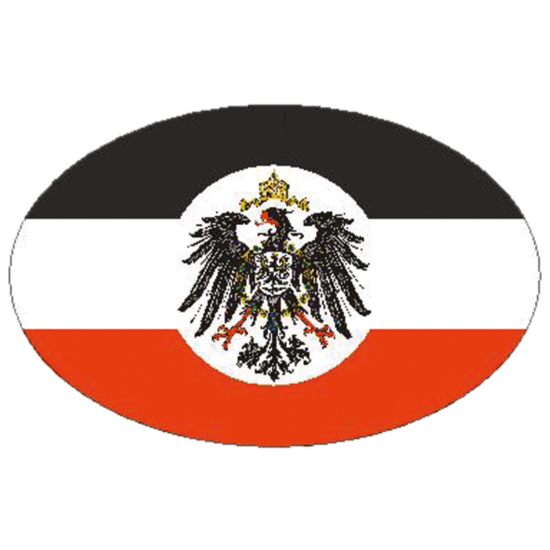 "Deutsches Reich", oval