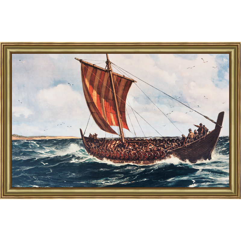 "Der Wikinger Leif entdeckt Amerika"