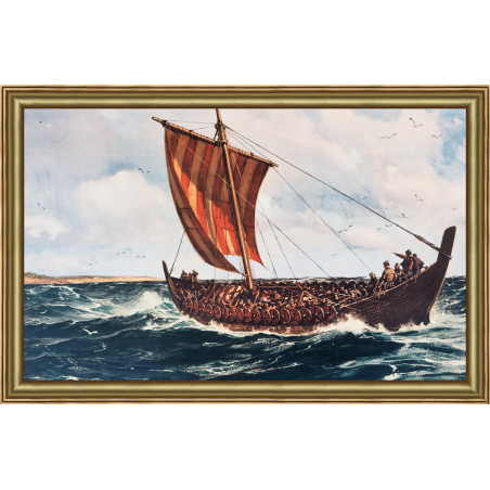 "Der Wikinger Leif entdeckt Amerika"