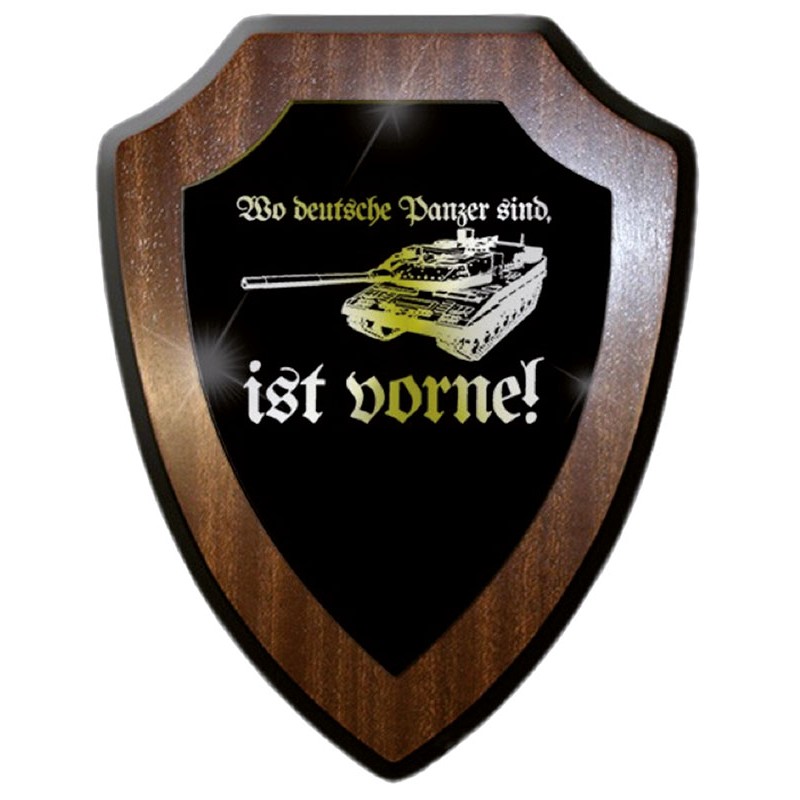 "Wo deutsche Panzer sind, ist vorne"