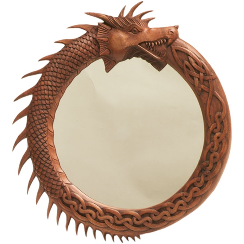 Midgardschlange, Spiegel/Massivholz