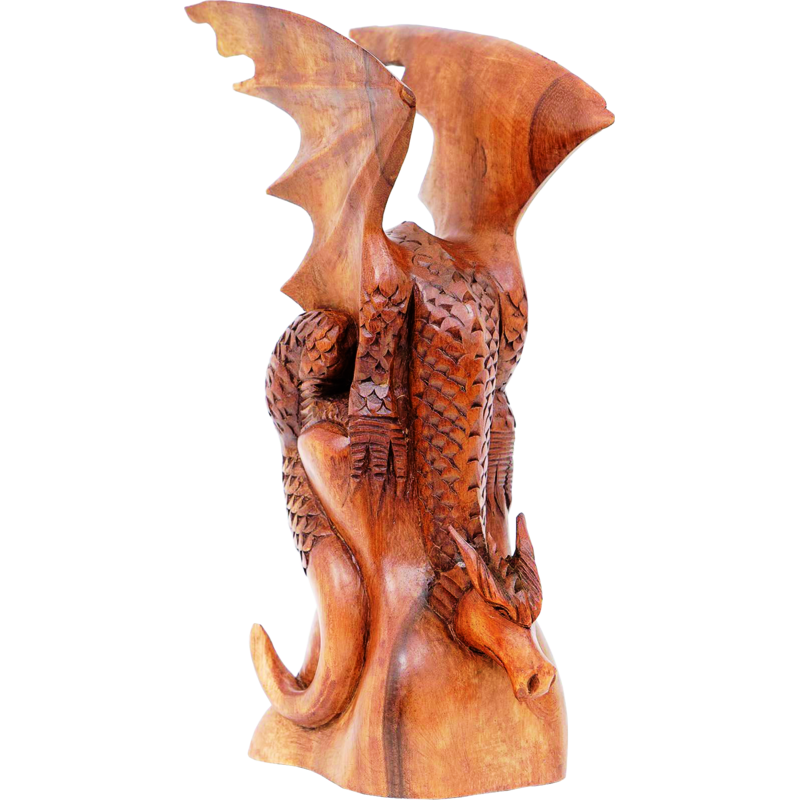 „Drache auf Fels“