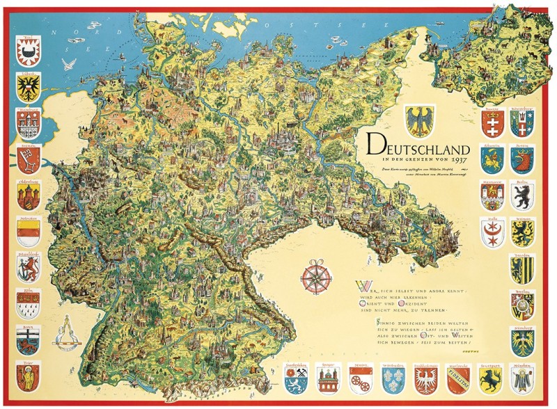 Deutschland in den Grenzen von 1937