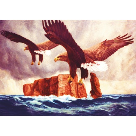 "Die Wacht" (Seeadler vor Helgoland)