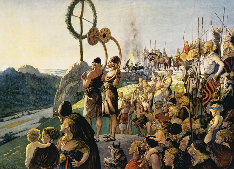 „Germanische Sonnwendfeier“