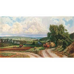 Kunstdruck "Vogt-Vilseck, Das Altmühltal" (P)