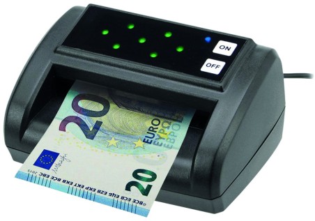 Banknoten-Falschgeldprüfer