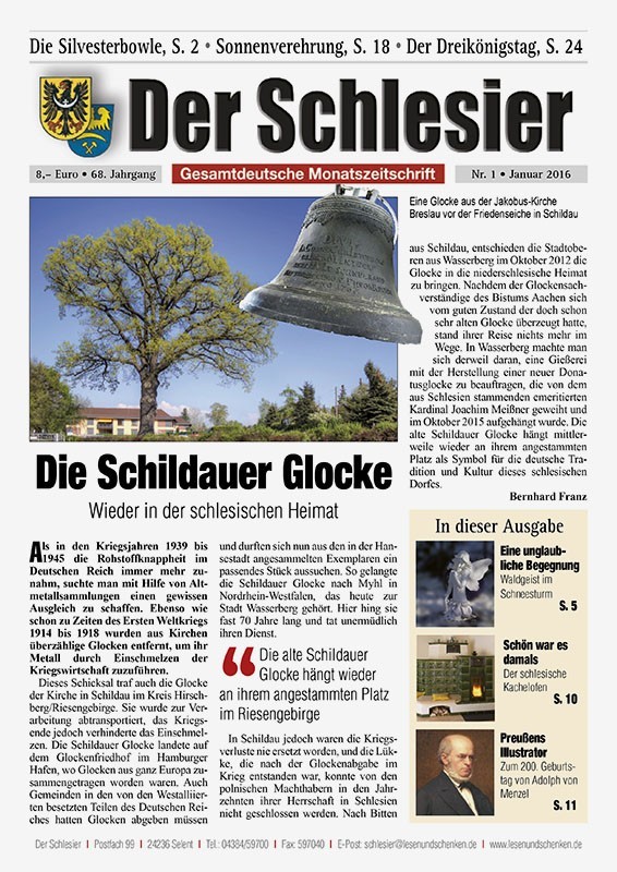 Der Schlesier – Januar 2016