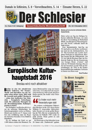 Der Schlesier – Dezember 2015