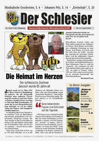 Der Schlesier – April 2016