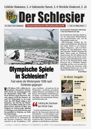 Der Schlesier – März 2016