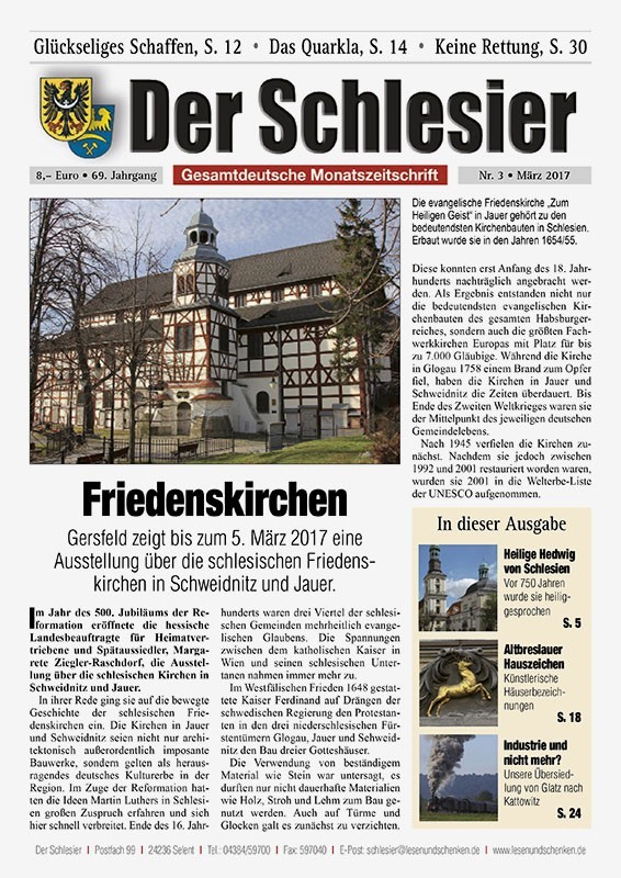Der Schlesier – März 2017