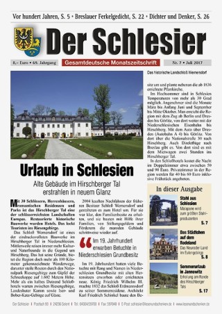 Der Schlesier – Juli 2017