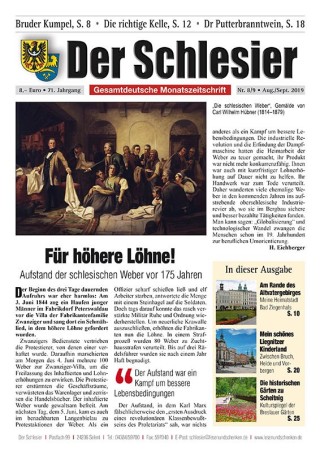 Der Schlesier – Aug/Sept 2019