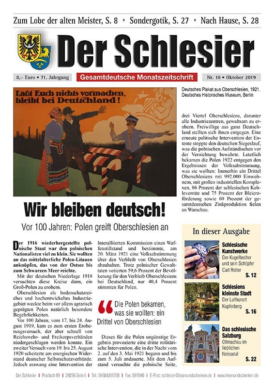 Der Schlesier – Oktober 2019