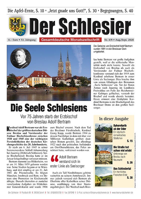 Der Schlesier – Aug/Sept 2020