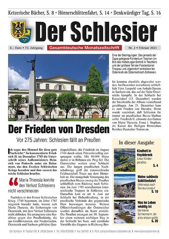 Der Schlesier – Februar 2021